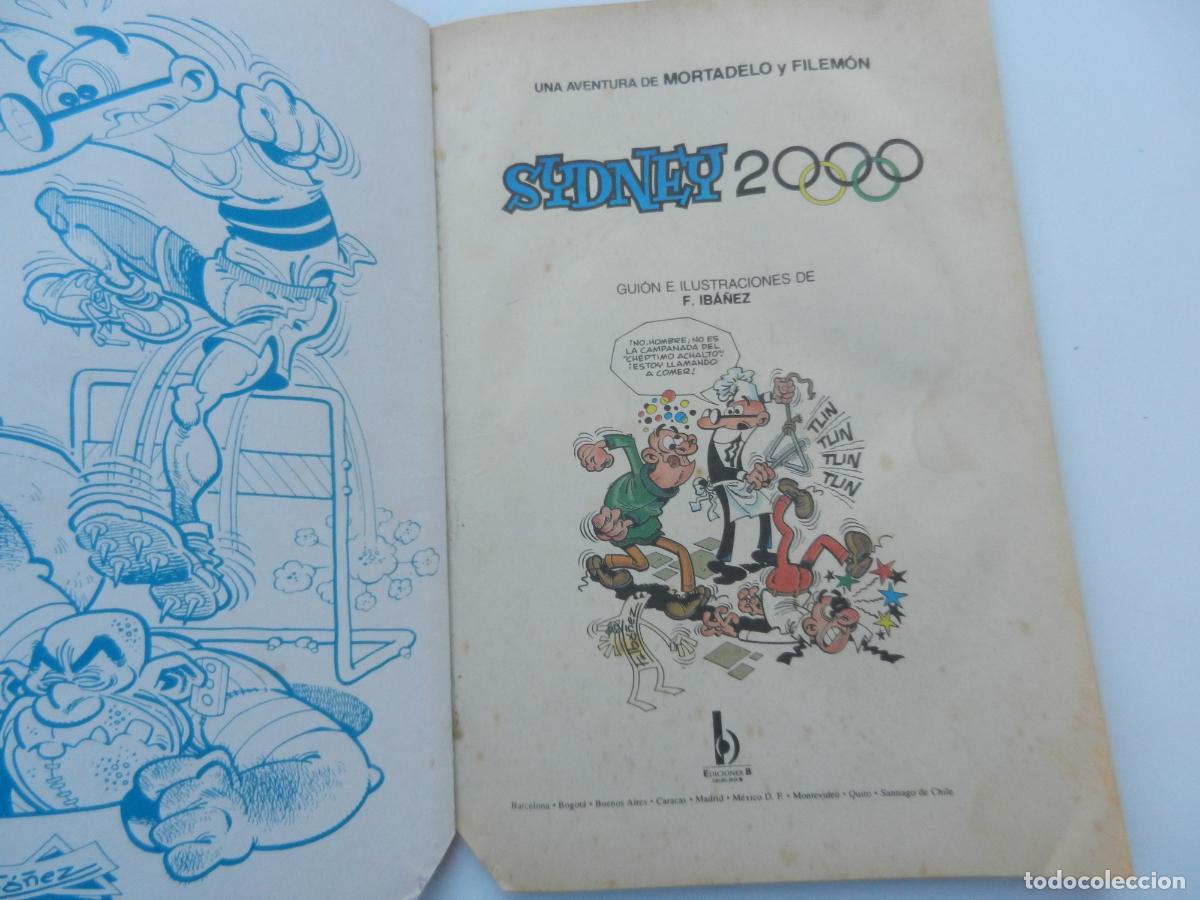 C&oacute;mics: MORTADELO Y FILEMON -SIDNEY 2000- EDC B - FCO IBA&Ntilde;EZ -2004- RUSTICA - Foto 3