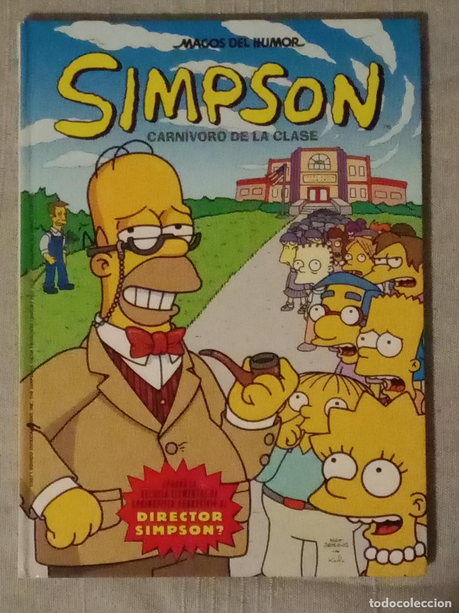 C&oacute;mics: Magos del Humor - Simpson - Carn&iacute;voro de la Clase - Ediciones B, S.A. 2004 (P) - Foto 1