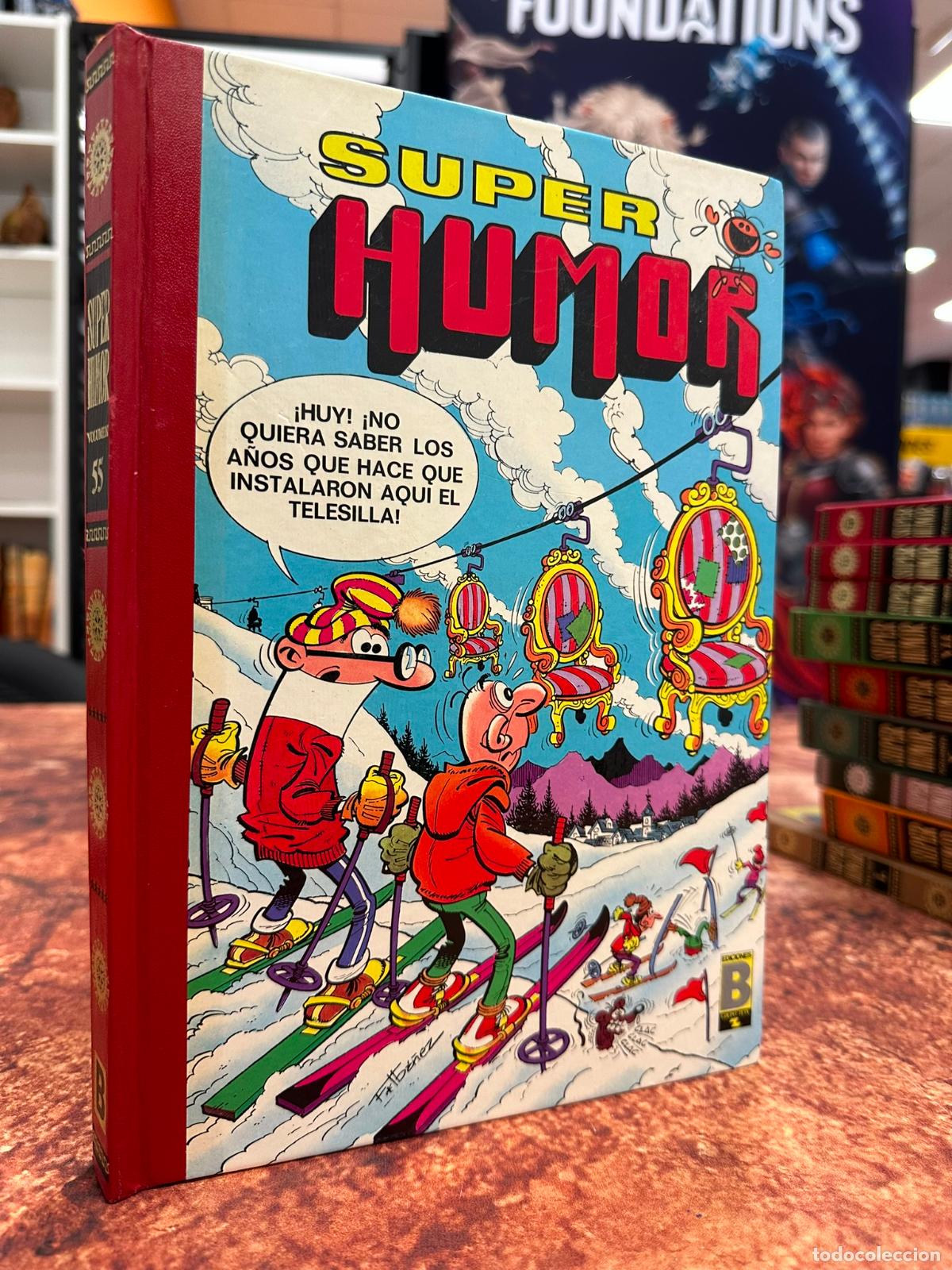 C&oacute;mics: S&Uacute;PER HUMOR - TOMO 55 - EDICIONES B - 1&deg; EDICI&Oacute;N 1988 - Foto 1