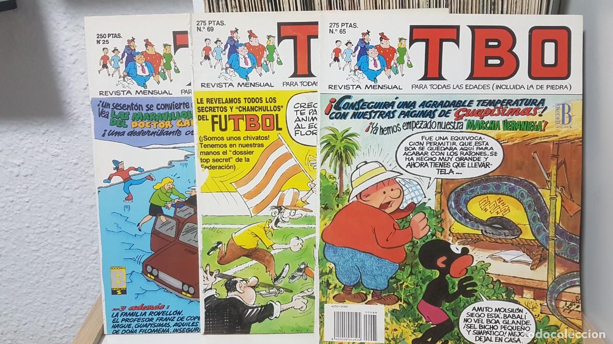 C&oacute;mics: K) 3 comic de TBO n&ordm; 25,65 y 69&rdquo; Edit.: Ediciones B - Foto 1