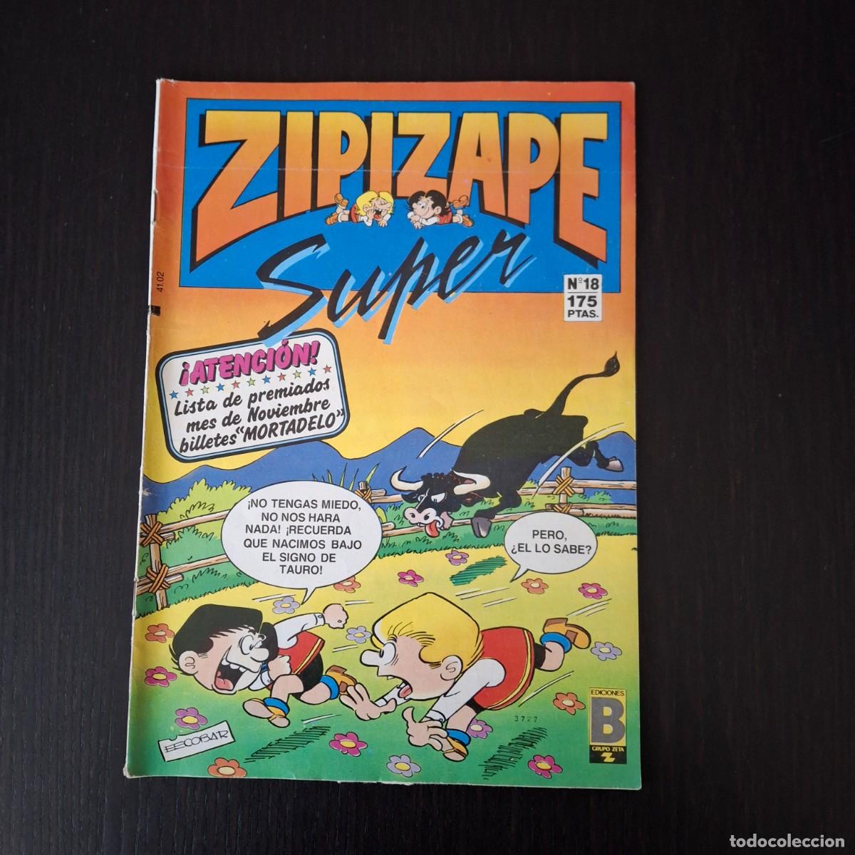 C&oacute;mics: ZIPI Y ZAPE SUPER N&ordm; 18 - EDICIONES B - Foto 1