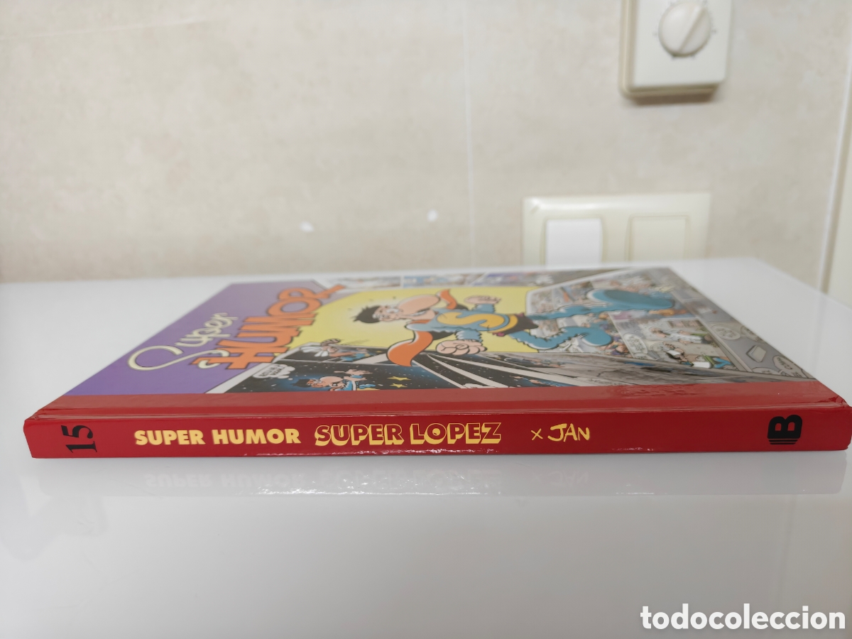 C&oacute;mics: JOYA. SUPER LOPEZ 15 SUPER HUMOR B IMPECABLE 2014 - Foto 3