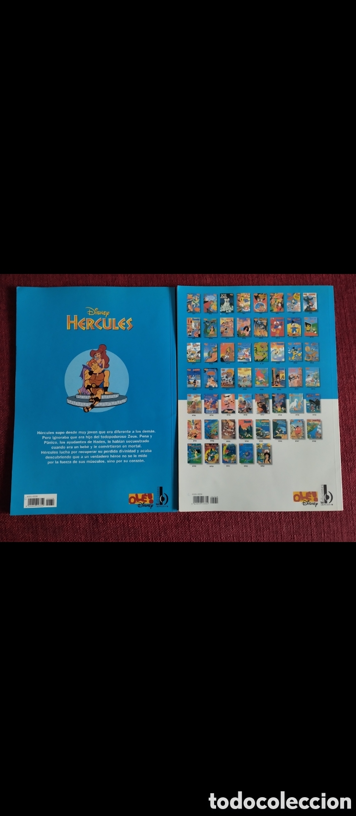 C&oacute;mics: Tebeos de OL&Eacute;,2 ejemplares.Mickey y H&eacute;rcules. - Foto 4