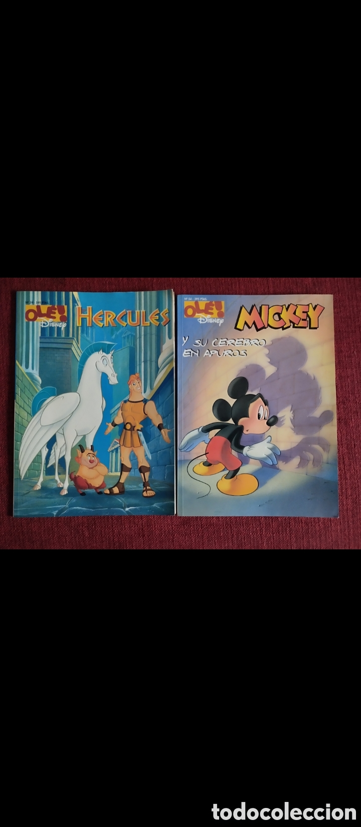 C&oacute;mics: Tebeos de OL&Eacute;,2 ejemplares.Mickey y H&eacute;rcules. - Foto 1