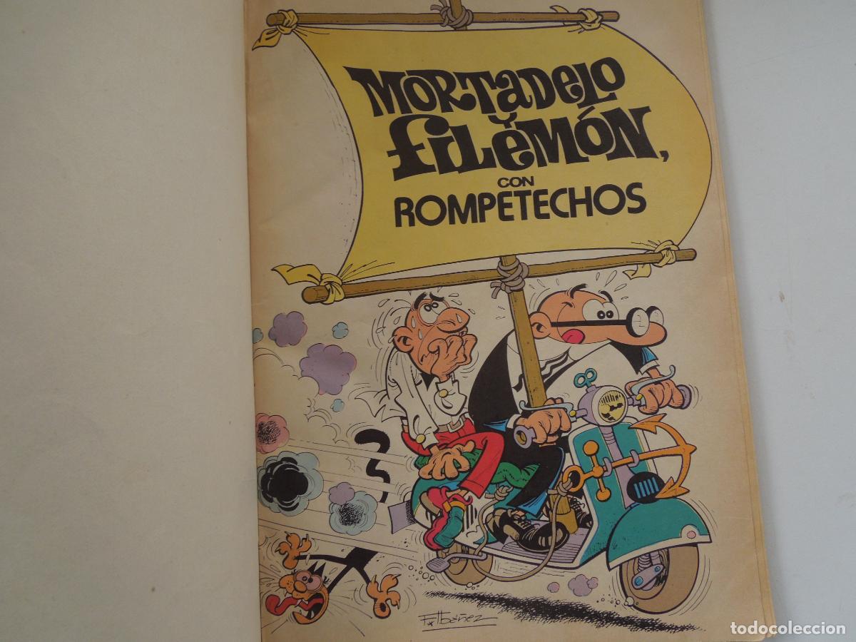 C&oacute;mics: MORTADELO Y FILEMON CON ROMPETECHOS - N&ordm; 251 - EDC B 1987 - COL OLE - Foto 2