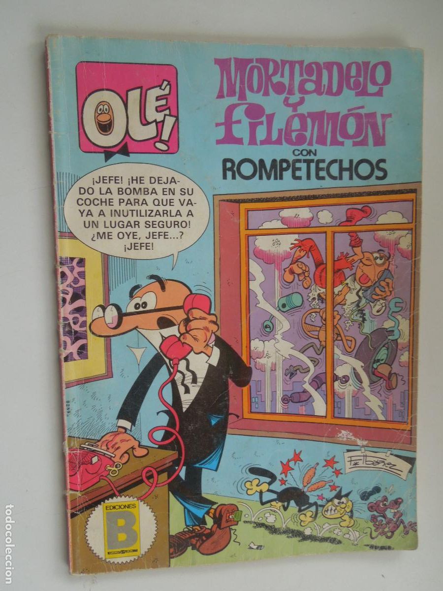 C&oacute;mics: MORTADELO Y FILEMON CON ROMPETECHOS - N&ordm; 251 - EDC B 1987 - COL OLE - Foto 1