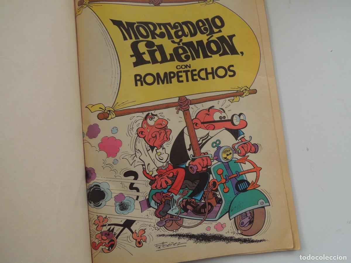 C&oacute;mics: MORTADELO Y FILEMON CON ROMPETECHOS - N&ordm; 228 - EDC B 1987 - COL OLE - Foto 2