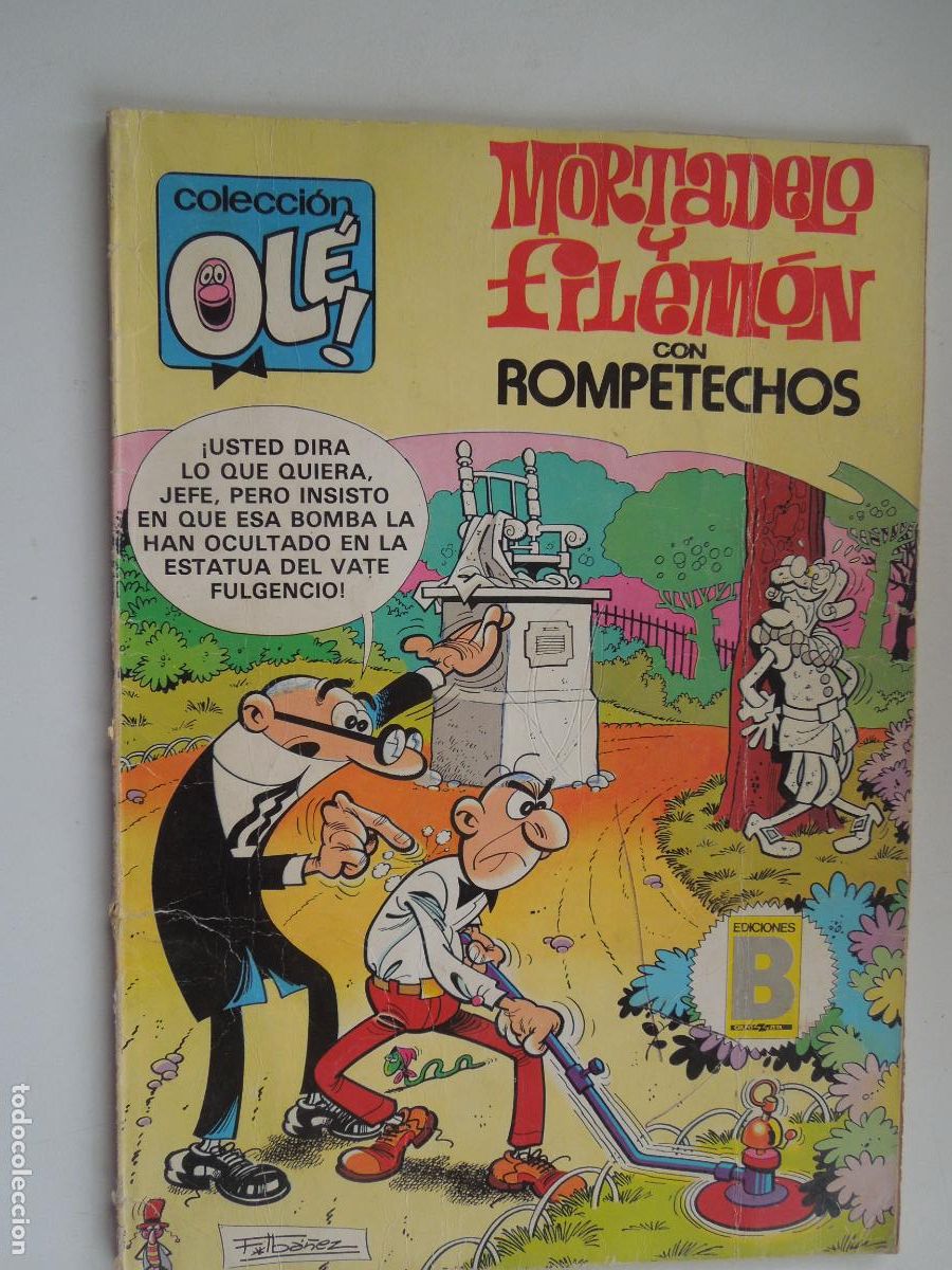 C&oacute;mics: MORTADELO Y FILEMON CON ROMPETECHOS - N&ordm; 228 - EDC B 1987 - COL OLE - Foto 1