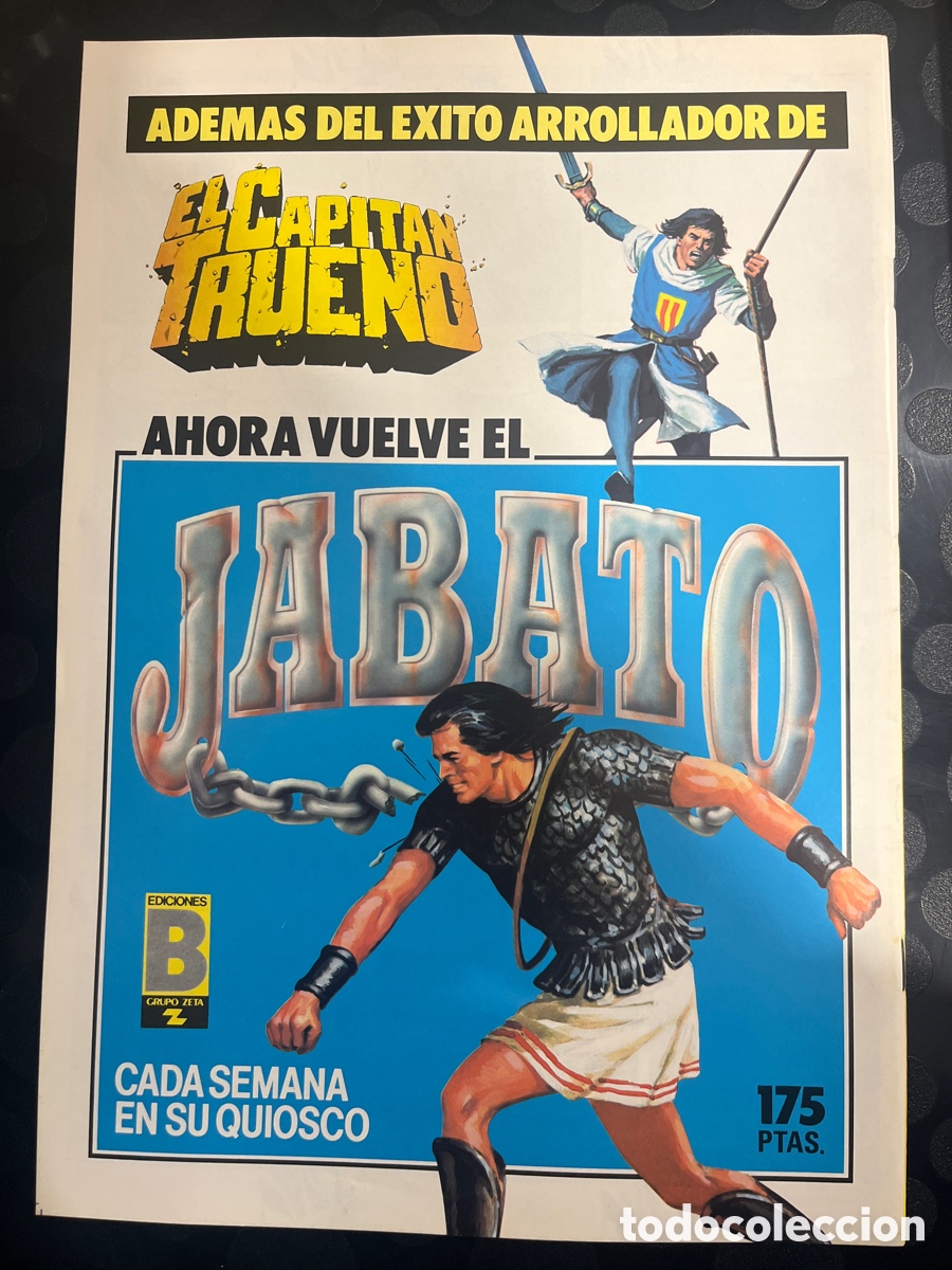 C&oacute;mics: EL CAPIT&Aacute;N TRUENO N.15 EN PODER DE KRISMA EDICI&Oacute;N HIST&Oacute;RICA ( 1987/1989 ) - Foto 2
