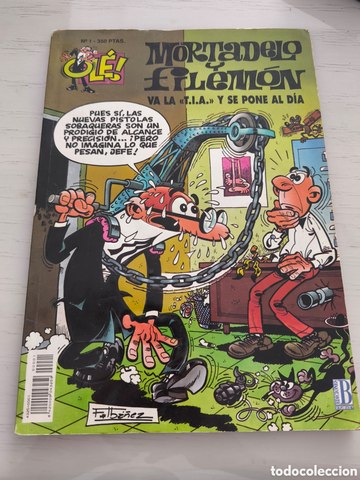 C&oacute;mics: C&oacute;mic Mortadelo y Filem&oacute;n &rdquo;va a la TIA y se pone al d&iacute;a&rdquo; 1993 - Foto 1