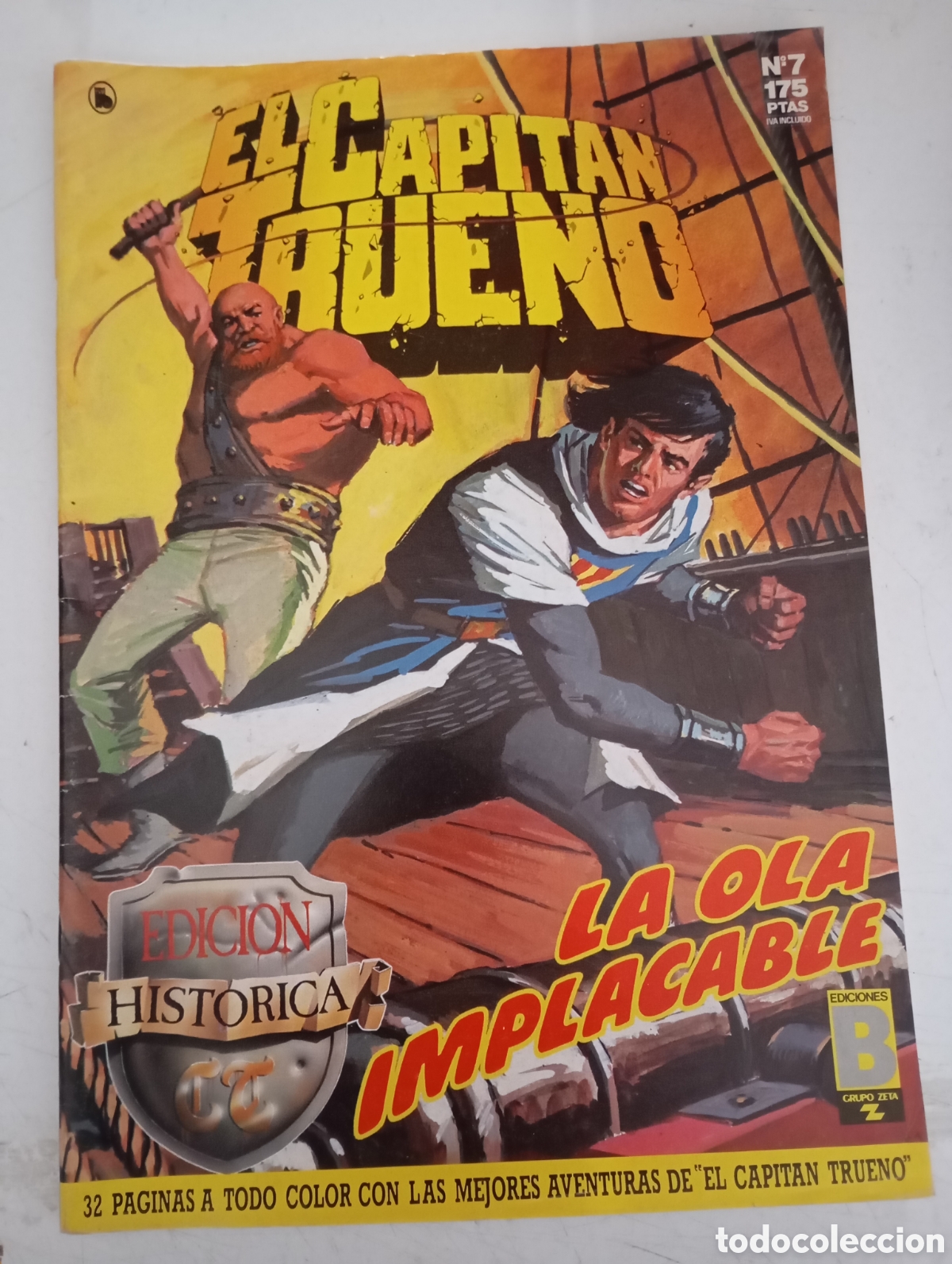 C&oacute;mics: EL CAPIT&Aacute;N TRUENO N&ordm; 7 - EDICI&Oacute;N HIST&Oacute;RICA - Foto 1