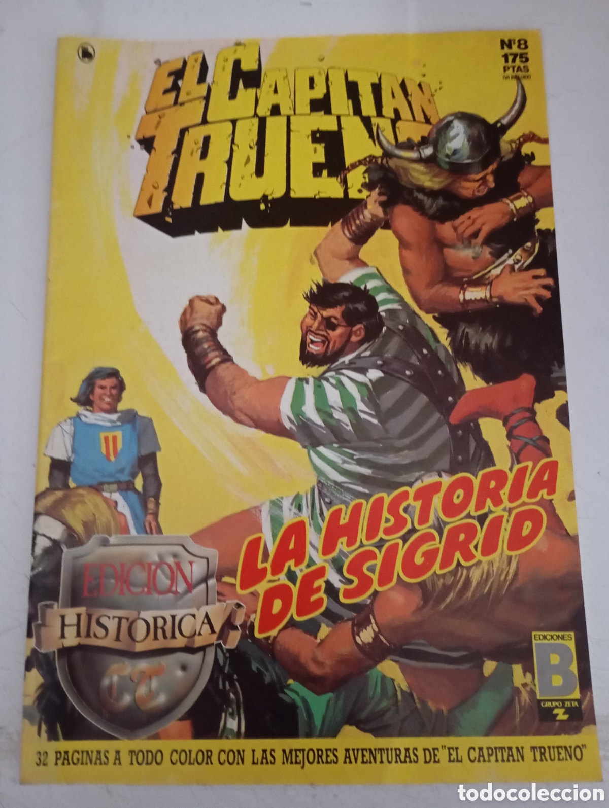 C&oacute;mics: EL CAPIT&Aacute;N TRUENO N&ordm; 8 - EDICI&Oacute;N HIST&Oacute;RICA - Foto 1