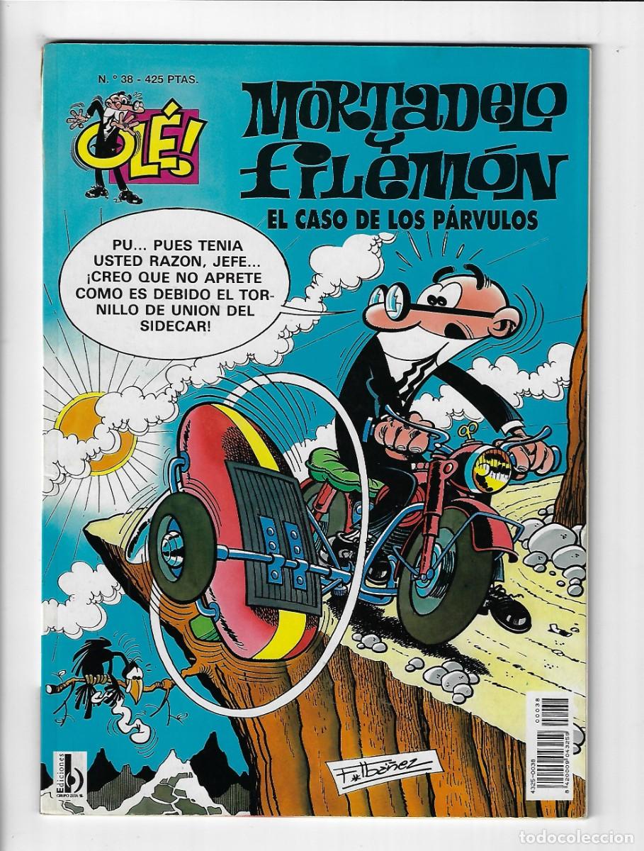 C&oacute;mics: Ediciones B. Colecci&oacute;n Ol&eacute; Mortadelo y Filem&oacute;n. 38 - Foto 1