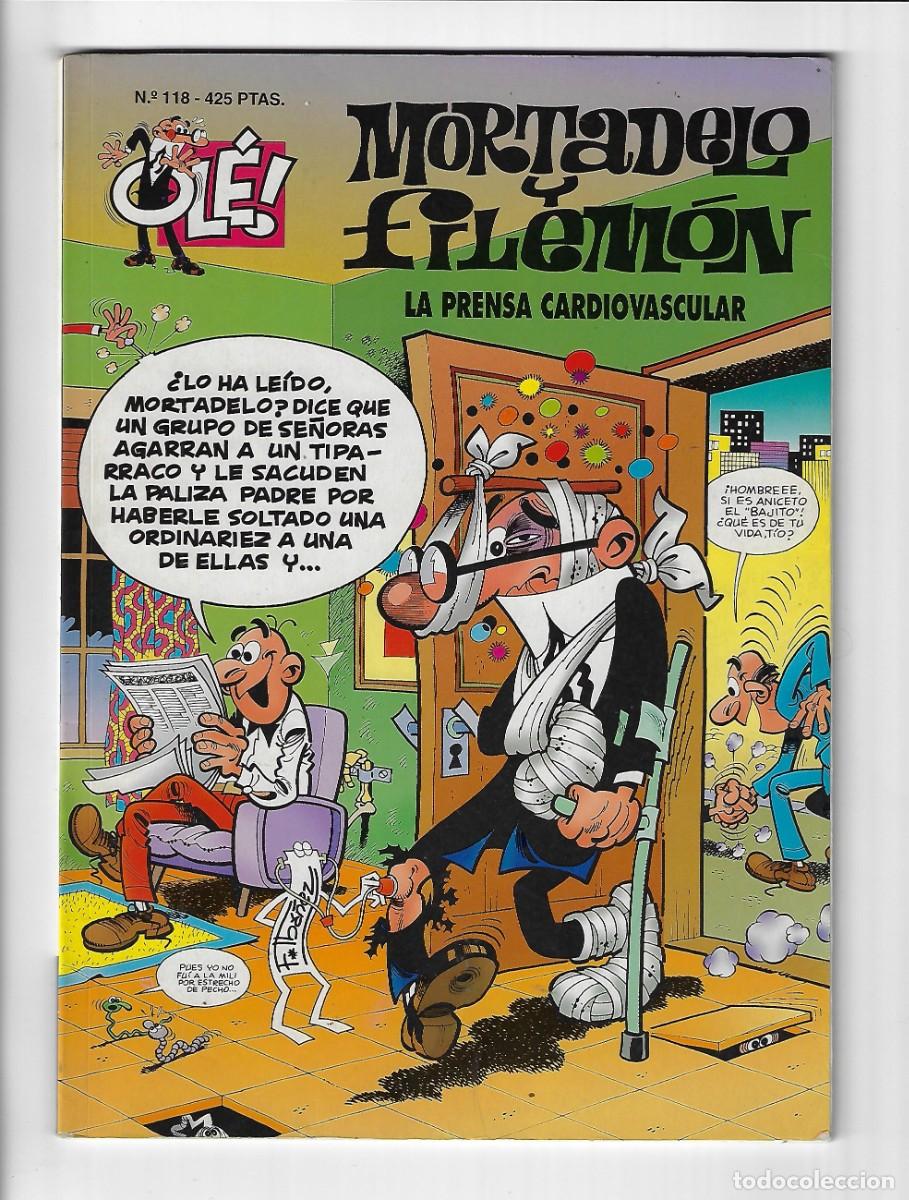 C&oacute;mics: Ediciones B. Colecci&oacute;n Ol&eacute; Mortadelo y Filem&oacute;n. 118 - Foto 1