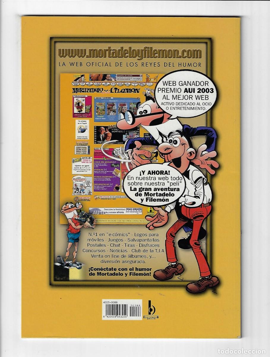 C&oacute;mics: Ediciones B. Colecci&oacute;n Ol&eacute; Mortadelo y Filem&oacute;n. 88 - Foto 2