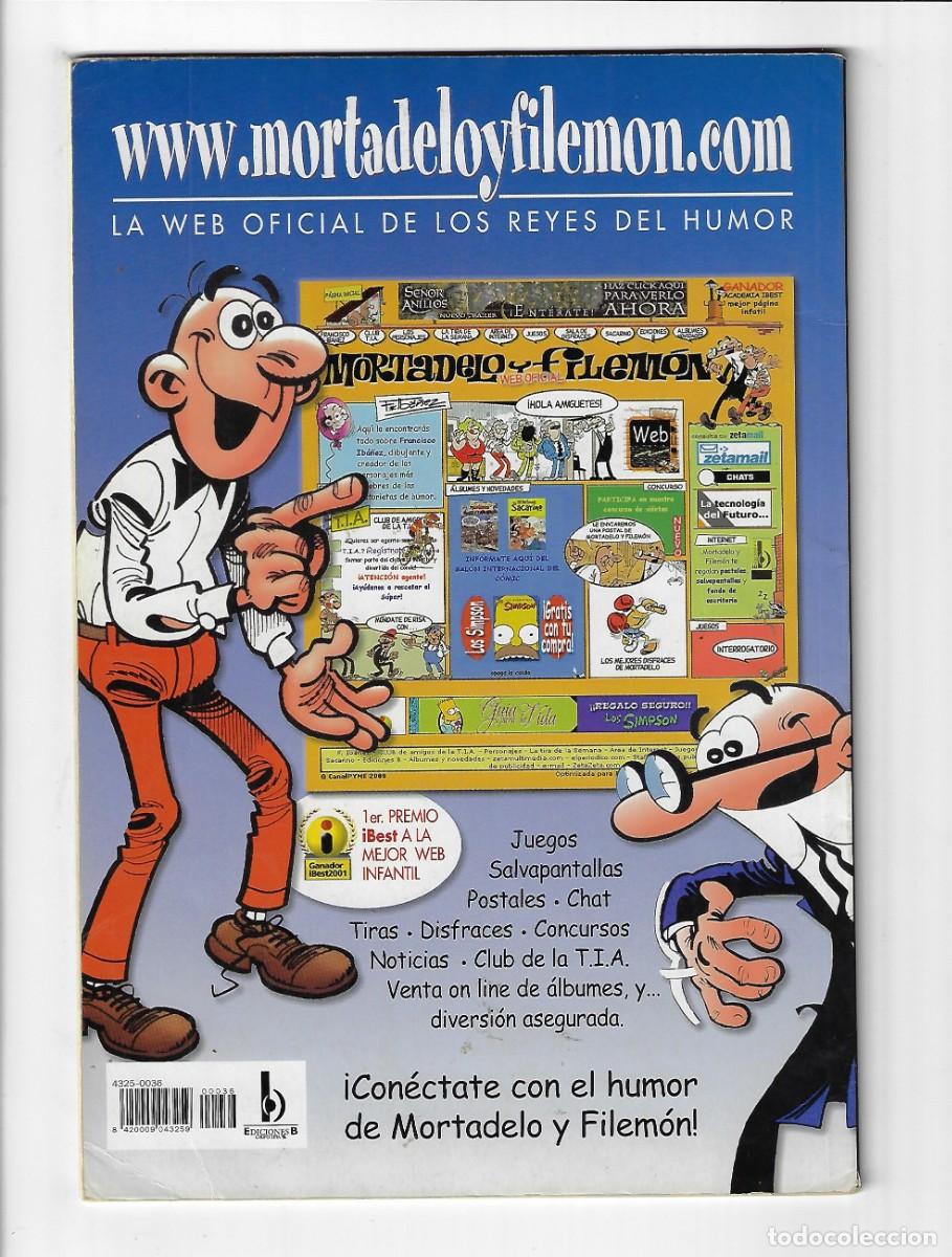C&oacute;mics: Ediciones B. Colecci&oacute;n Ol&eacute; Mortadelo y Filem&oacute;n. 36 - Foto 2