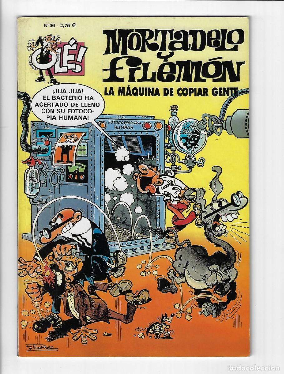 C&oacute;mics: Ediciones B. Colecci&oacute;n Ol&eacute; Mortadelo y Filem&oacute;n. 36 - Foto 1