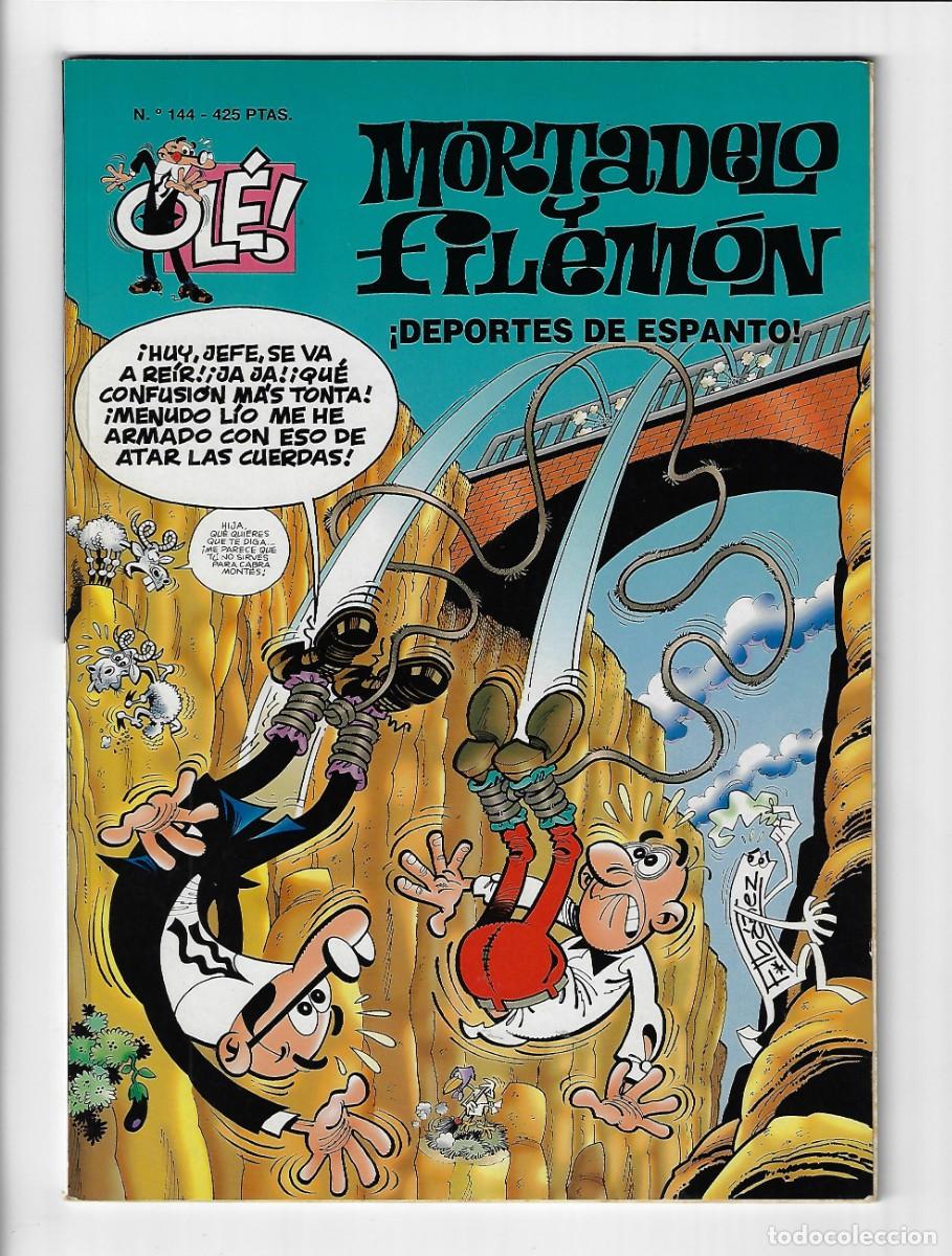 C&oacute;mics: Ediciones B. Colecci&oacute;n Ol&eacute; Mortadelo y Filem&oacute;n. 144 - Foto 1