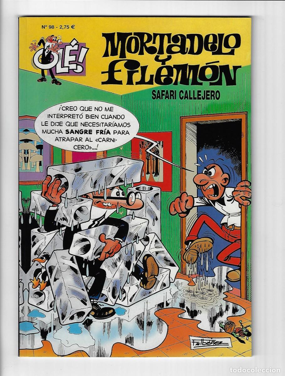 C&oacute;mics: Ediciones B. Colecci&oacute;n Ol&eacute; Mortadelo y Filem&oacute;n. 98 - Foto 1