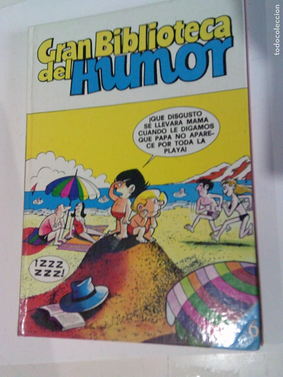 C&oacute;mics: gran bibiblioteca del humor n&ordm; 6 Edici&oacute;nes B Pastas duras - Foto 1