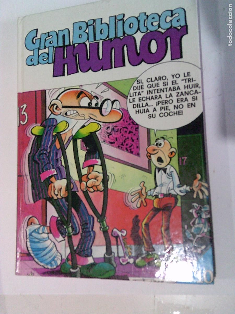 C&oacute;mics: gran bibiblioteca del humor n&ordm; 10 Edici&oacute;nes B Pastas duras - Foto 1
