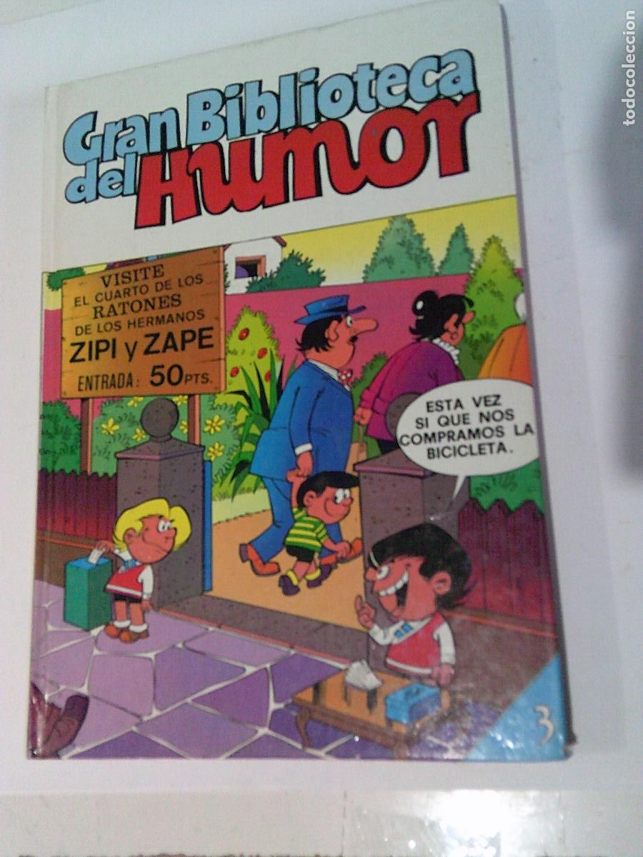 C&oacute;mics: gran bibiblioteca del humor n&ordm; 3 Edici&oacute;nes B Pastas duras - Foto 1