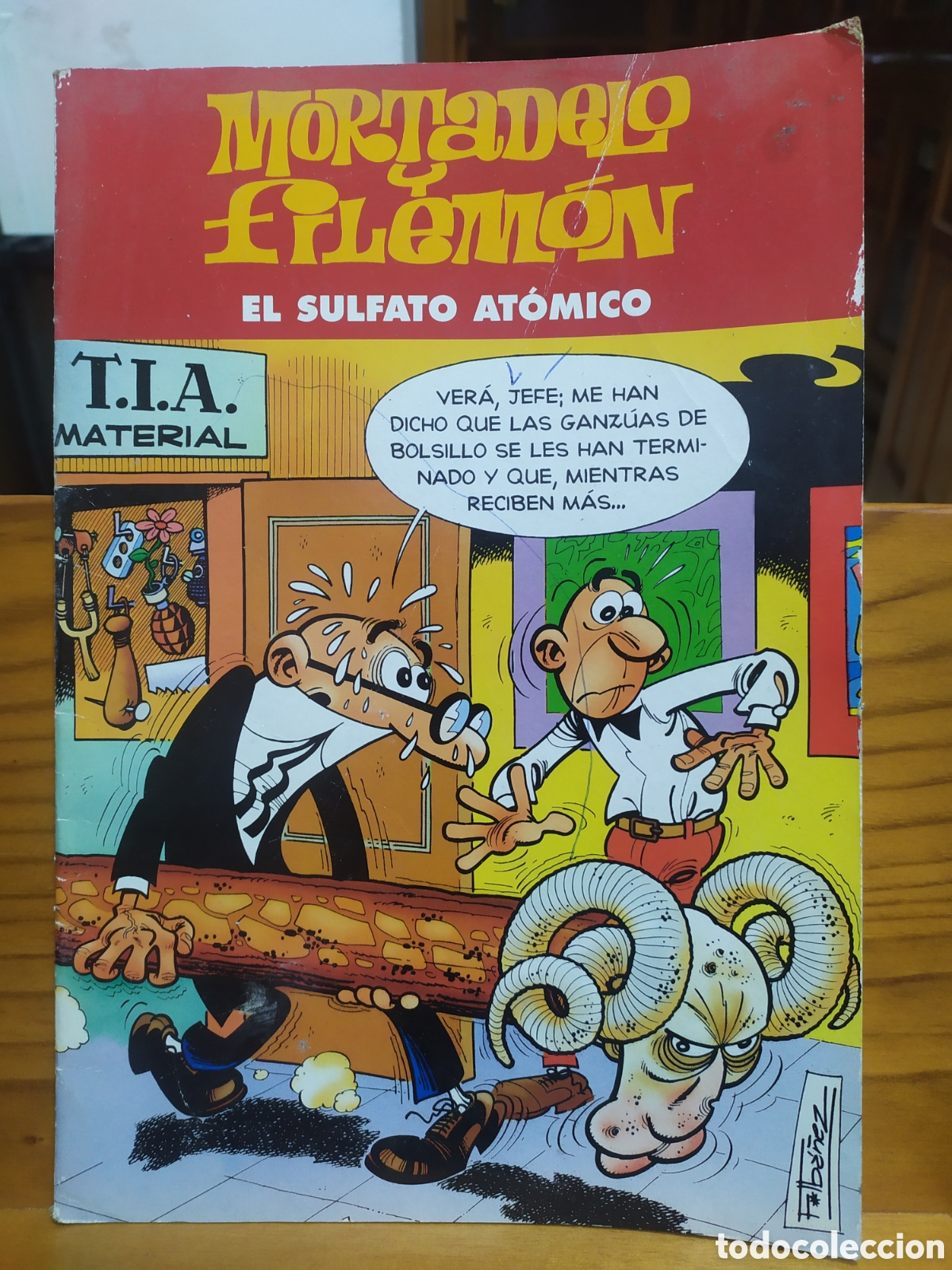 C&oacute;mics: Mortadelo y Filem&oacute;n, El Sulfato At&oacute;mico - Ediciones B 2003 - Foto 1