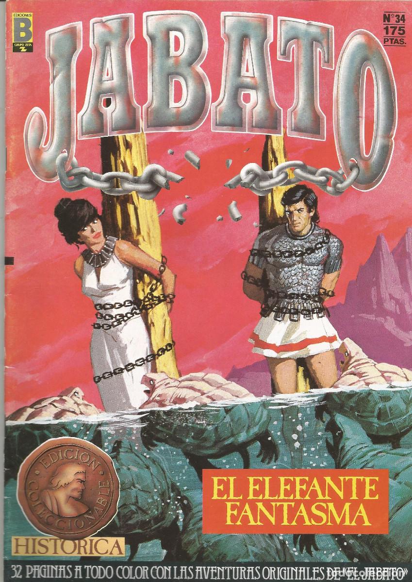 C&oacute;mics: JABATO EDICION HISTORICA N&ordm; 34 Ediciones B - Foto 1