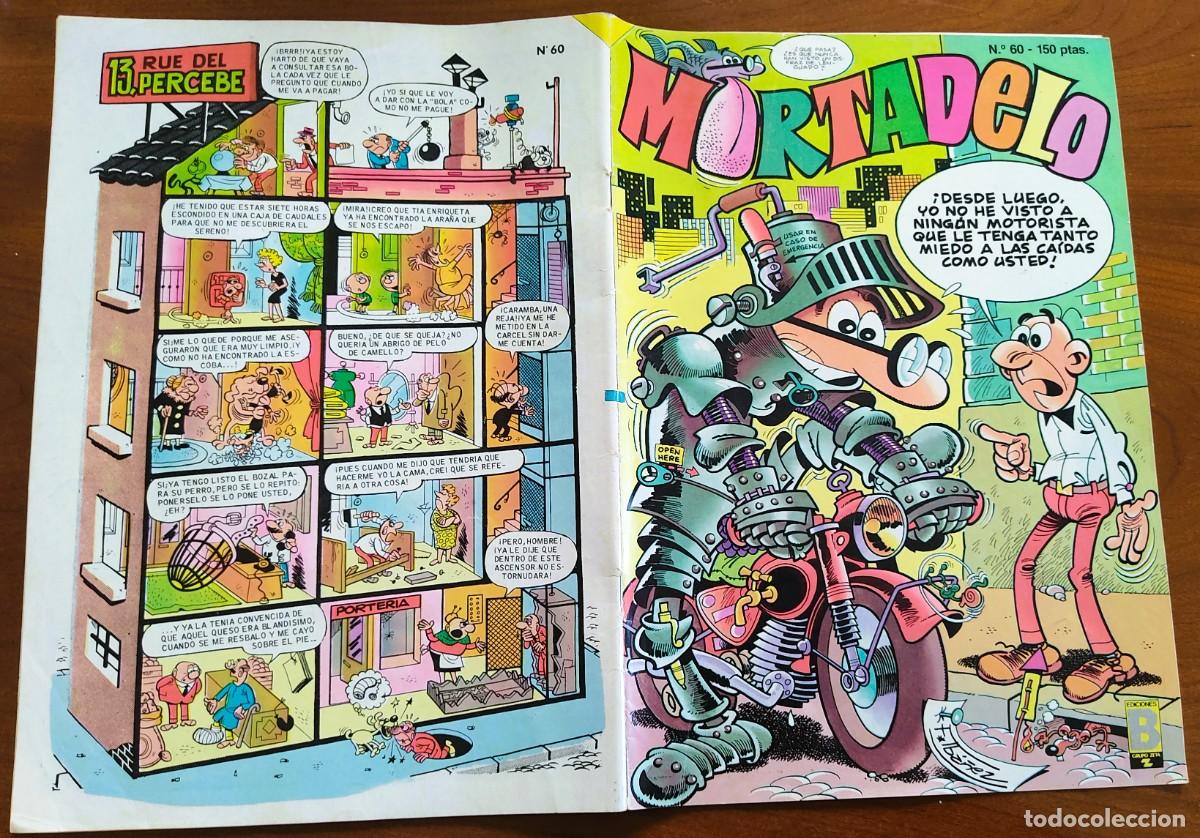 C&oacute;mics: MORTADELO N&ordm; 60 - MAYO 1988 - EDICIONES B - Foto 2