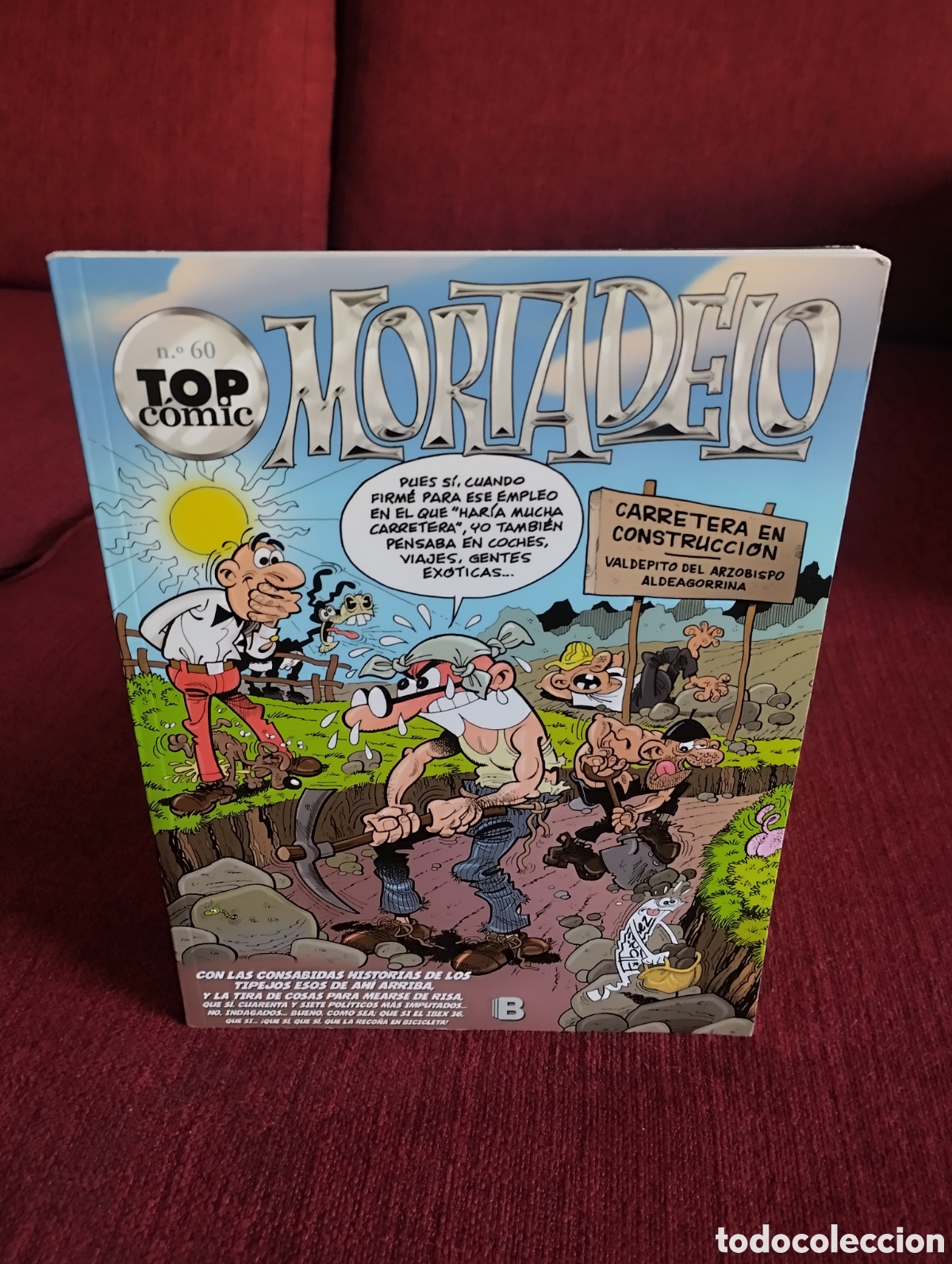 C&oacute;mics: -Mortadelo.Top Comic.numero 60. - Foto 1