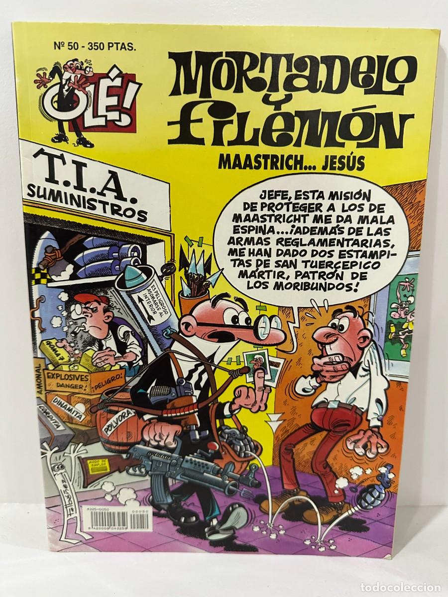 C&oacute;mics: Mortadelo y Filem&oacute;n - Maastrich ... Jes&uacute;s - N&uacute;mero 50 (Ol&eacute;!) - Foto 1