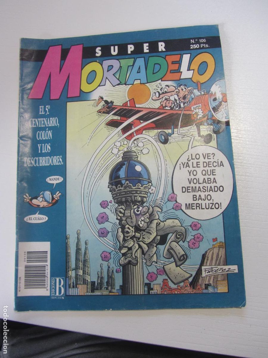 C&oacute;mics: SUPER MORTADELO N&ordm; 106. EDICIONES B arx244 - Foto 1