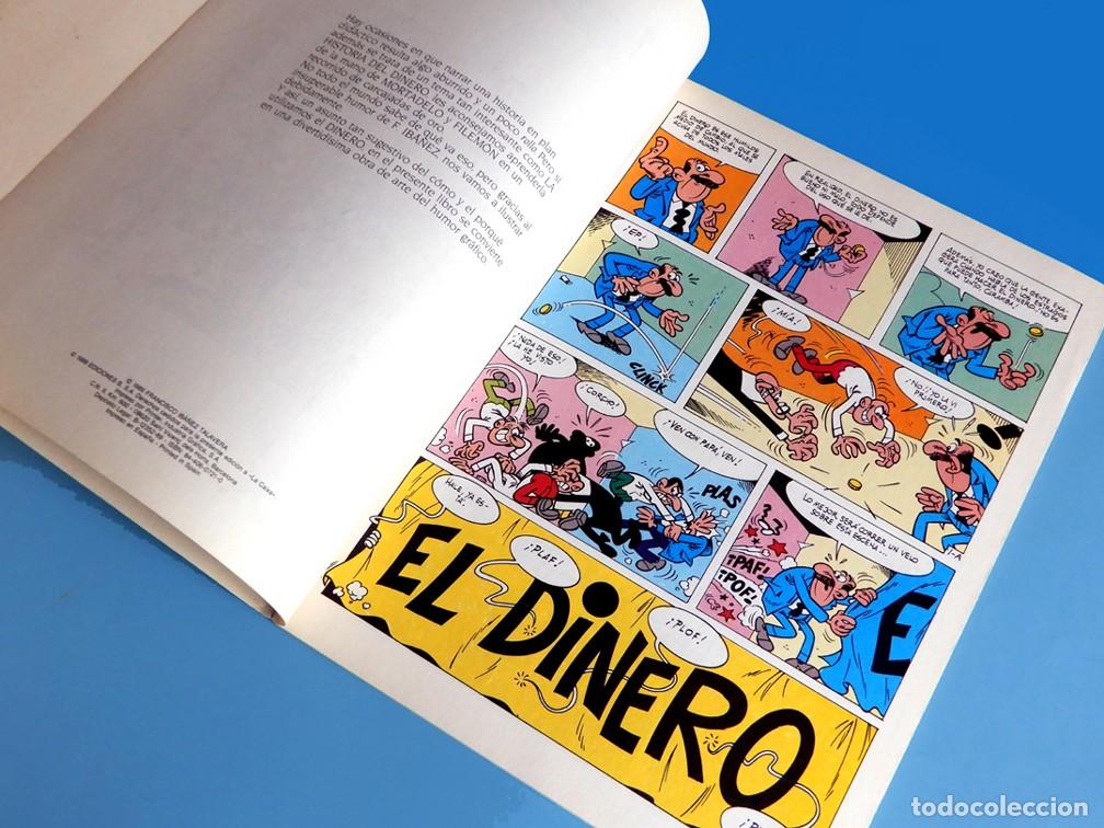 C&oacute;mics: LA HISTORIA DEL DINERO - MORTADELO Y FILEM&Oacute;N - EDICIONES B - LA CAIXA 1989. - Foto 4