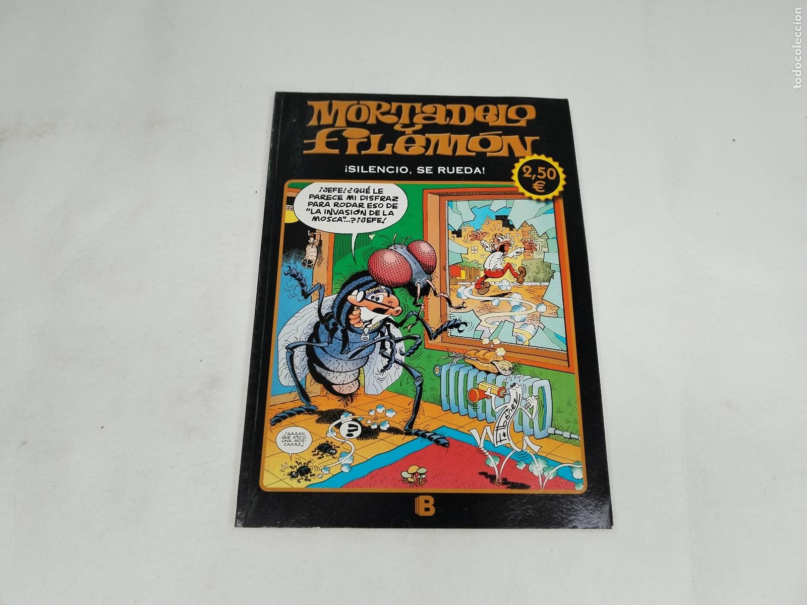 C&oacute;mics: MORTADELO Y FILEMON SILENCIO, SE RUEDA, EDICIONES B - c179 - Foto 1