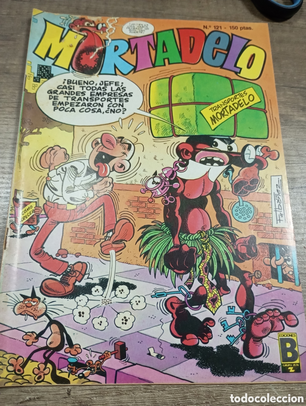 C&oacute;mics: Comics Mortadelo n 121. Ano 1987 - Foto 1