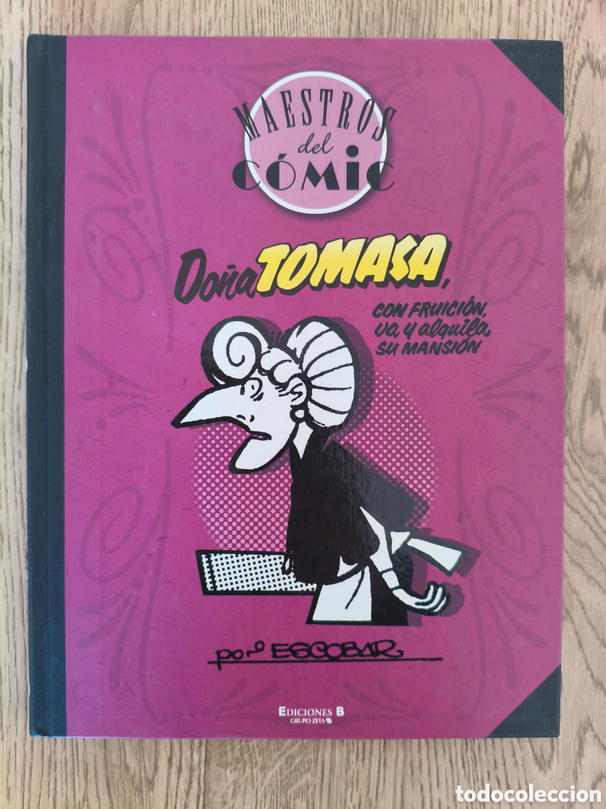 C&oacute;mics: MAESTROS DEL COMIC 2 DO&Ntilde;A TOMASA ESCOBAR EDICIONES B 2010 - Foto 1