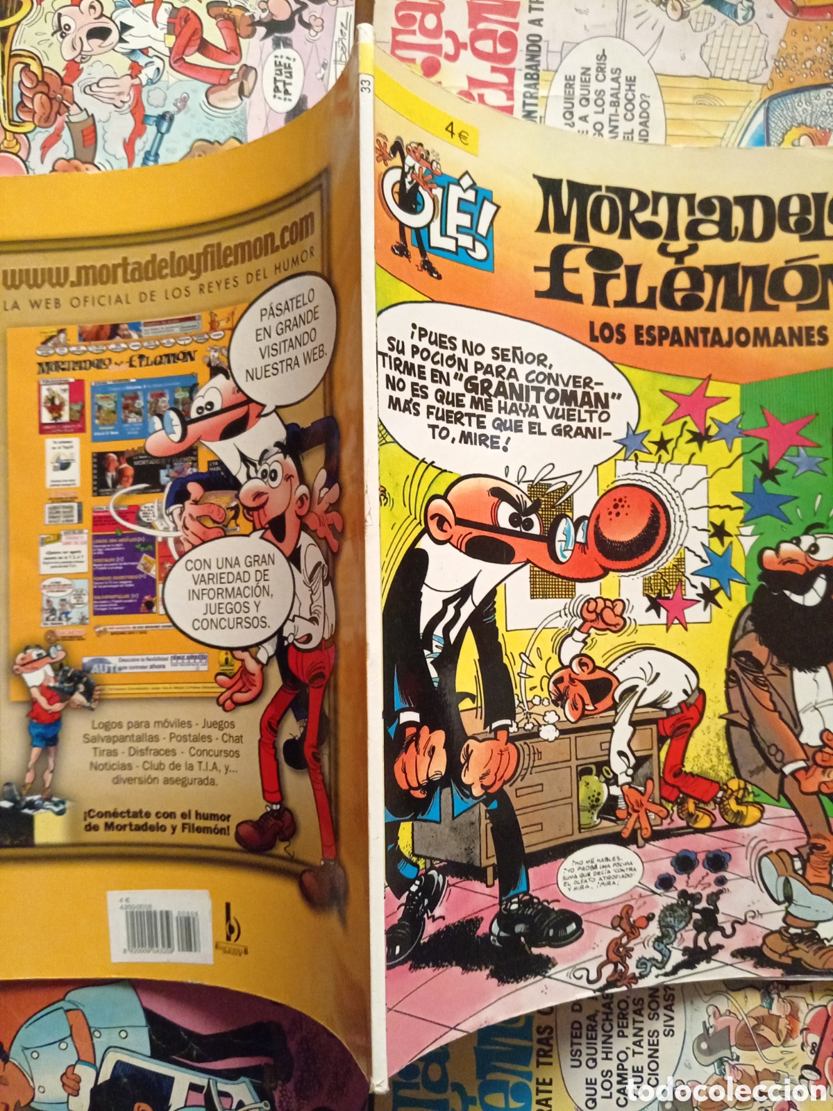 C&oacute;mics: Colecci&oacute;n Ol&eacute; Mortadelo y Filem&oacute;n 33 cj104 - Foto 3
