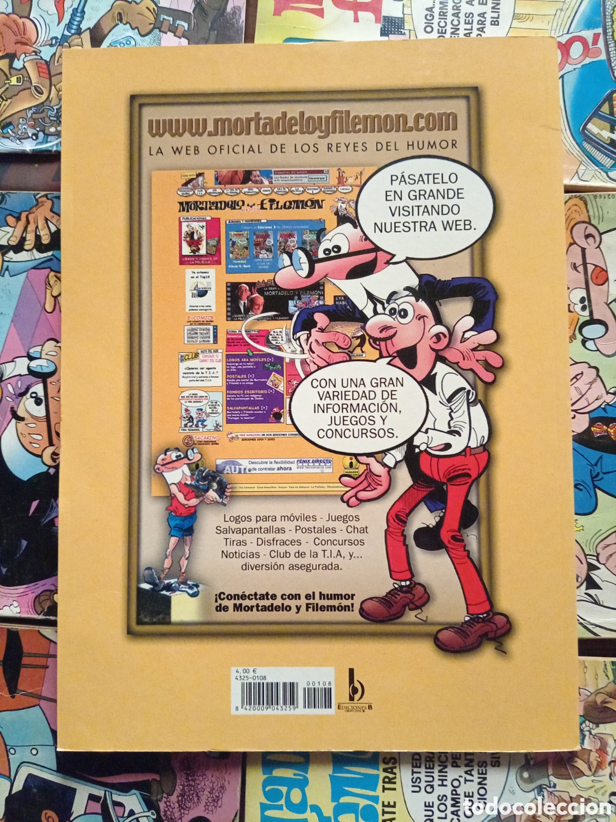 C&oacute;mics: Colecci&oacute;n Ol&eacute; Mortadelo y Filem&oacute;n 108 cj104 - Foto 2