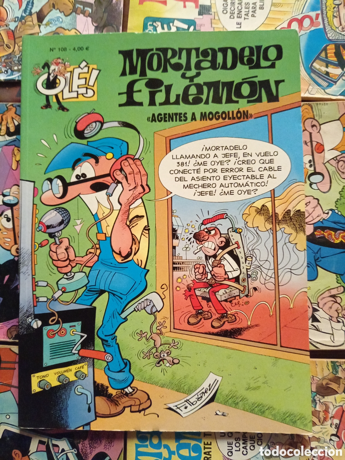 C&oacute;mics: Colecci&oacute;n Ol&eacute; Mortadelo y Filem&oacute;n 108 cj104 - Foto 1