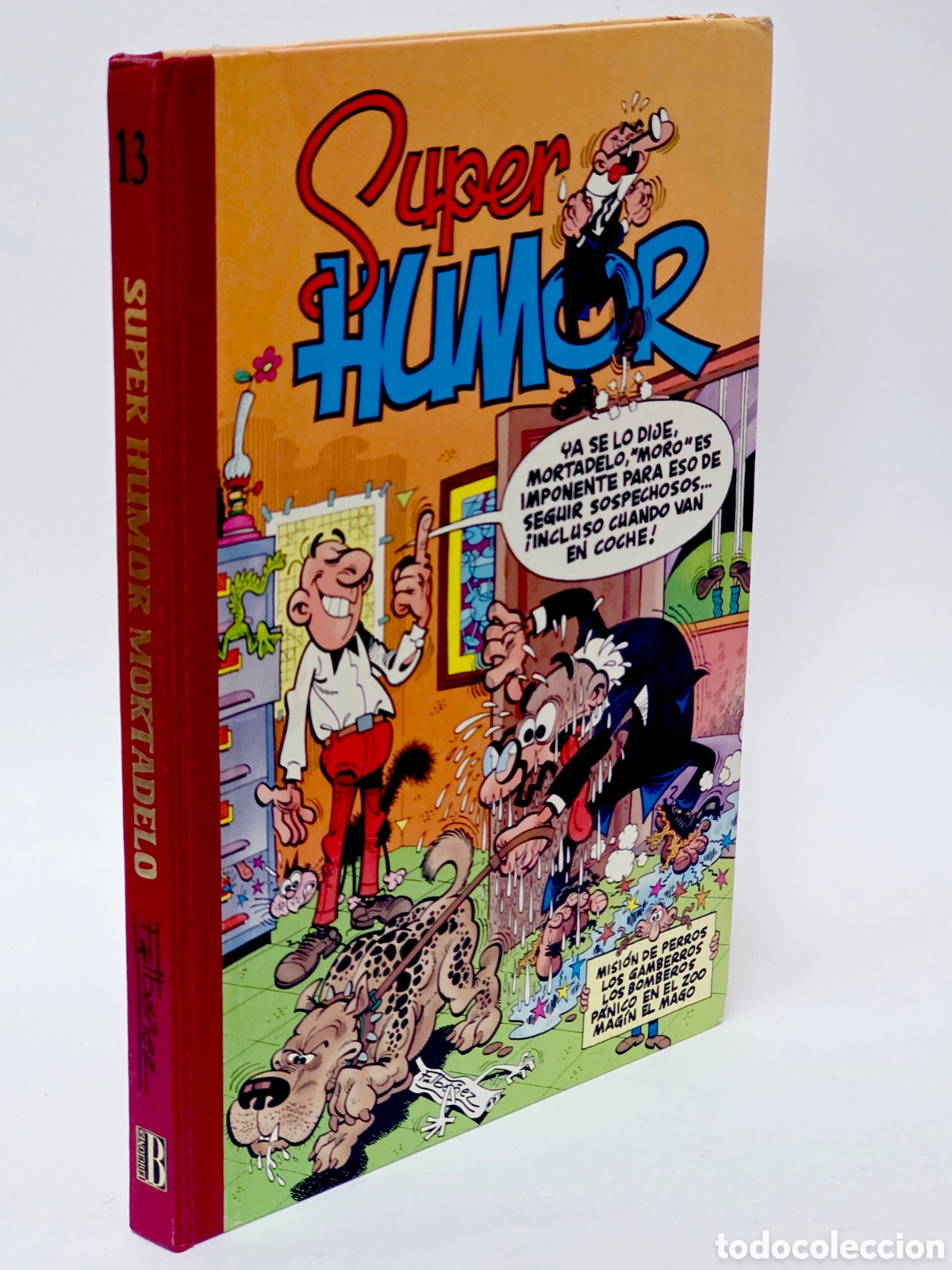 C&oacute;mics: C&Oacute;MIC SUPER HUMOR MORTADELO 13 PRIMERA EDICI&Oacute;N EDICIONES B NORMAL/BUEN ESTADO - Foto 1