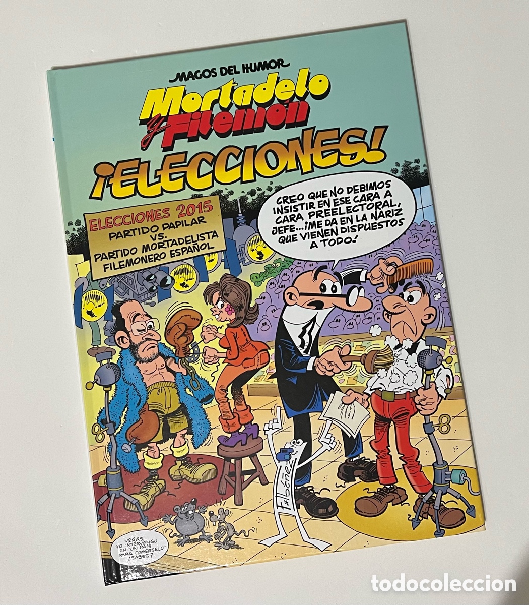 C&oacute;mics: MAGOS DEL HUMOR MORTADELO Y FILEM&Oacute;N &iexcl;ELECCIONES! - Foto 1