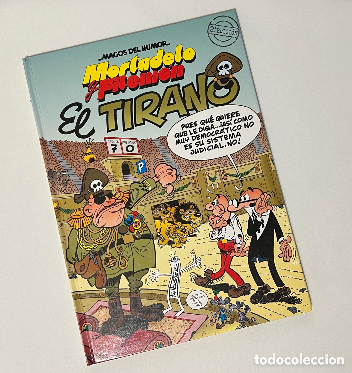 C&oacute;mics: MAGOS DEL HUMOR MORTADELO Y FILEM&Oacute;N EL TIRANO - Foto 1