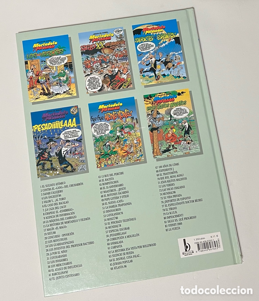 C&oacute;mics: MAGOS DEL HUMOR MORTADELO Y FILEM&Oacute;N LA VUELTA - Foto 2