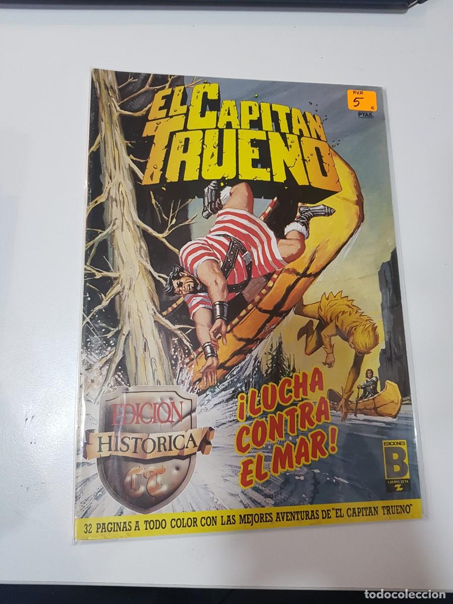 C&oacute;mics: COMIC EL CAPITAN TRUENO EDICIONES B N&ordm; LUCHA CONTTA EL MAR - Foto 1