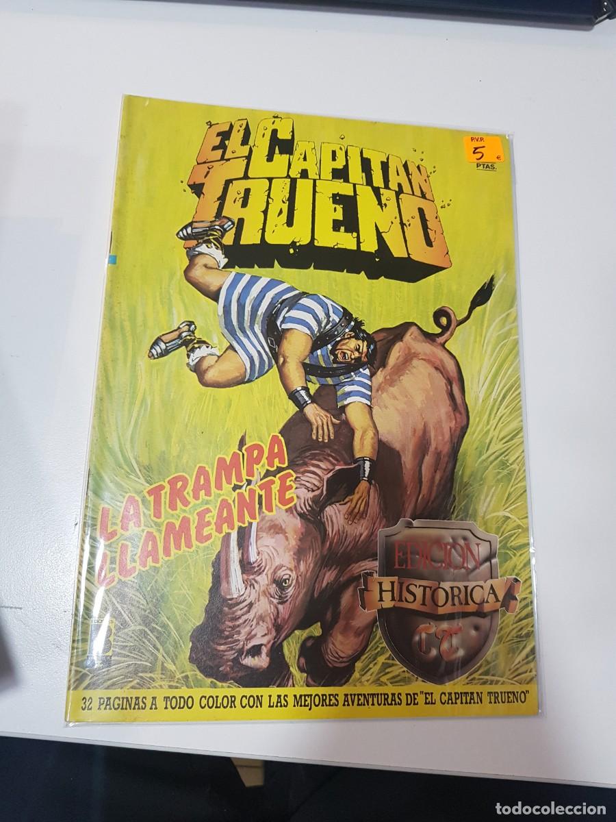 C&oacute;mics: COMIC EL CAPITAN TRUENO EDICIONES B N&ordm; LA TRAMPA LLAMEANTE - Foto 1