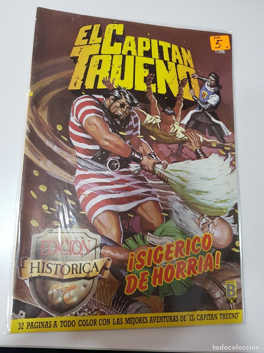 C&oacute;mics: COMIC EL CAPITAN TRUENO EDICIONES B N&ordm; SIGUERICO DE HORRIA - Foto 1
