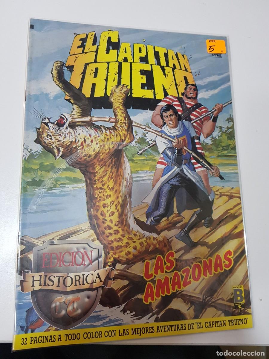 C&oacute;mics: COMIC EL CAPITAN TRUENO EDICIONES B N&ordm; LAS AMAZONAS - Foto 1