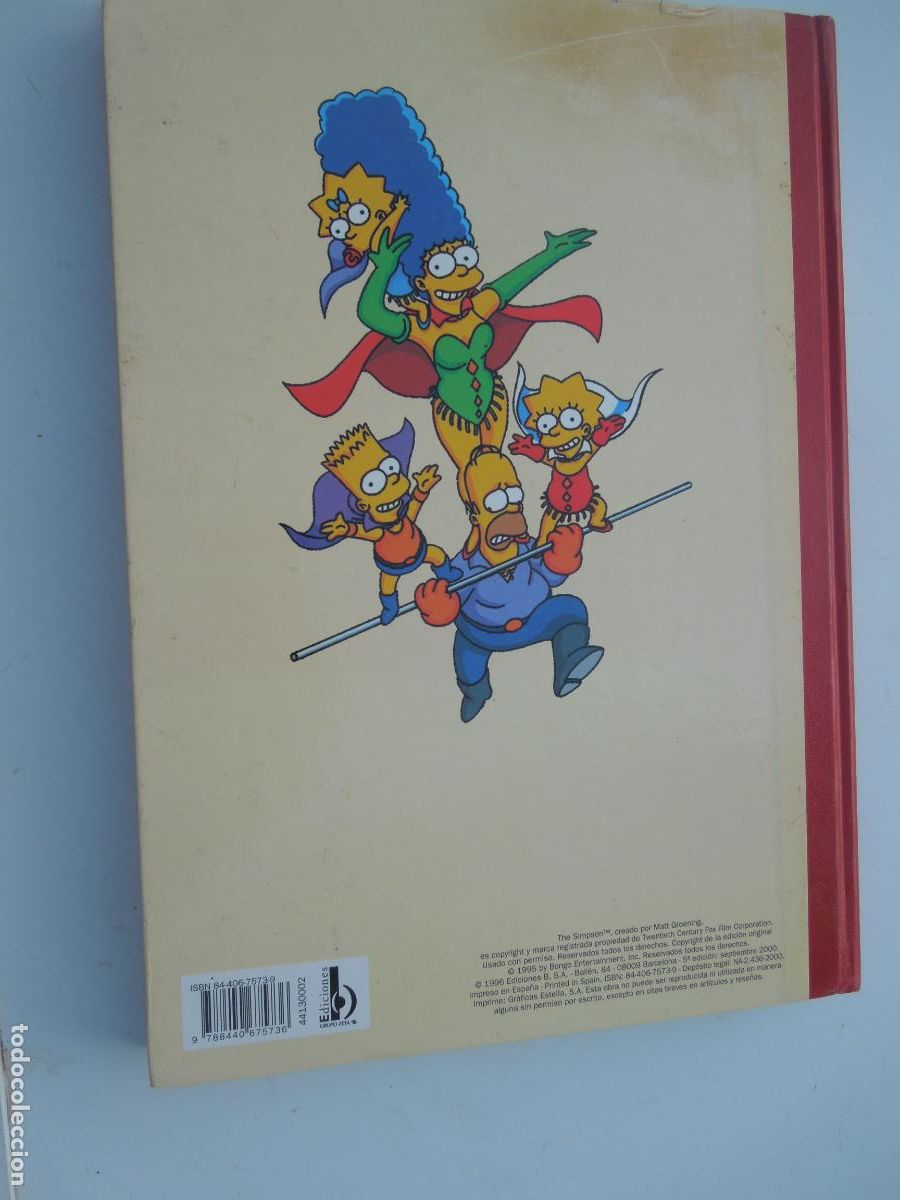 C&oacute;mics: SUPER SIMPSON - N&ordm; 2- MATT GROENING - EDC B 2000- TAPAS DURAS - Foto 6