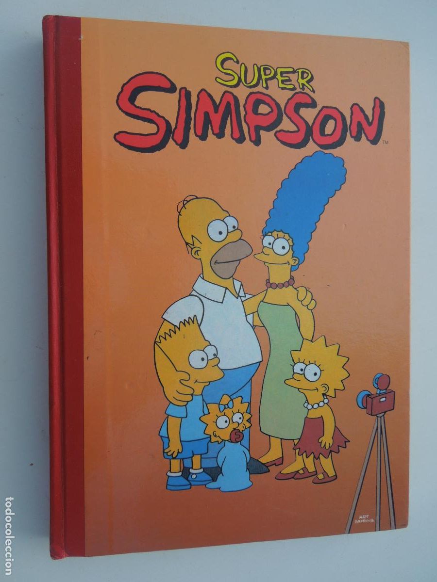C&oacute;mics: SUPER SIMPSON - N&ordm; 2- MATT GROENING - EDC B 2000- TAPAS DURAS - Foto 1