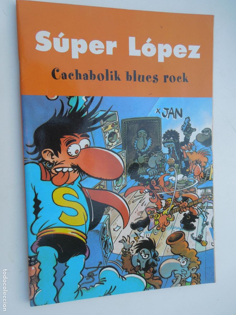 C&oacute;mics: SUPER LOPEZ - CACHABOLIK BLUES ROCK - - JAN - EDC B -2003 - - Foto 1